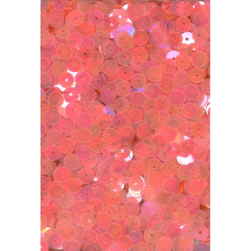 Flitry bílé AB - iris rovné 5 mm