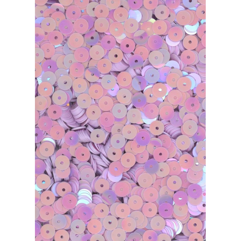Flitry bílé AB - iris rovné 5 mm