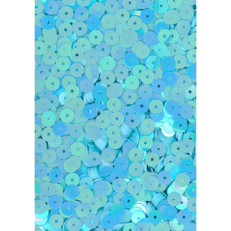 Flitry bílé AB - iris rovné 5 mm