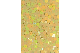 Flitry žluté AB - iris rovné 5 mm