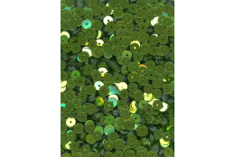 Flitry limetkově zelené rovné 5 mm