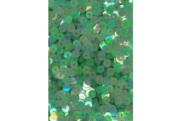 Flitry zelené AB - iris rovné 5 mm