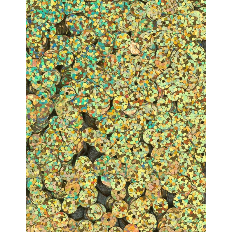 Flitry bílé AB - iris rovné 5 mm
