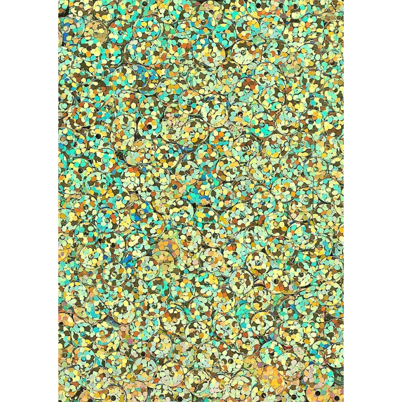 Flitry bílé AB - iris rovné 5 mm