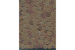 Flitry béžové AB - iris rovné 5 mm