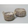 Košík s provázkem - M/ vel. Ø 22 x v.14 cm Košík s provázkem - M/ vel. Ø 22 x v.14 cm