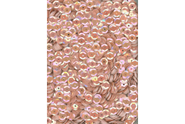 Flitry hnědorůžové AB - iris miska 5 mm