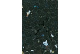 Flitry šedé hematit rovné 6 mm