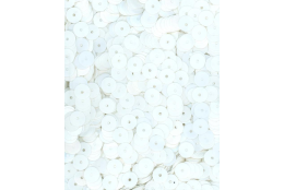 Flitry bílé rovné 6 mm