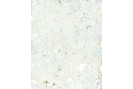 Flitry bílé lesk rovné 6 mm