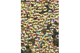 Flitry zlaté AB - iris miska 6 mm