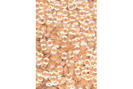 Flitry broskvové AB - iris miska 6 mm