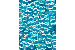 Flitry aqua transp. AB - iris miska 8 mm