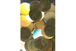 Flitry zlaté rovné 20 mm