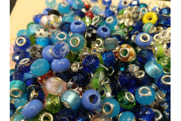 Mix skl. velkodírových korálků 300ks 2.KVALITA