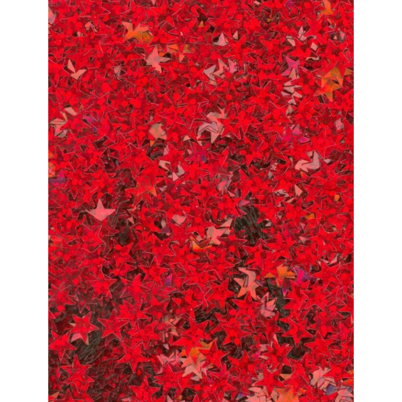 Flitry - vánoční hvězda červená laser 45mm
