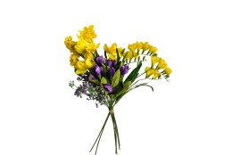 Kytice narcis, krokus, frézie, 60 cm