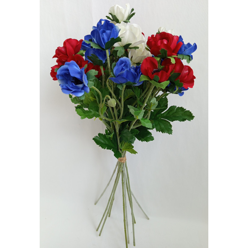 Kytice vázaná náruč anemonek I. 62 cm