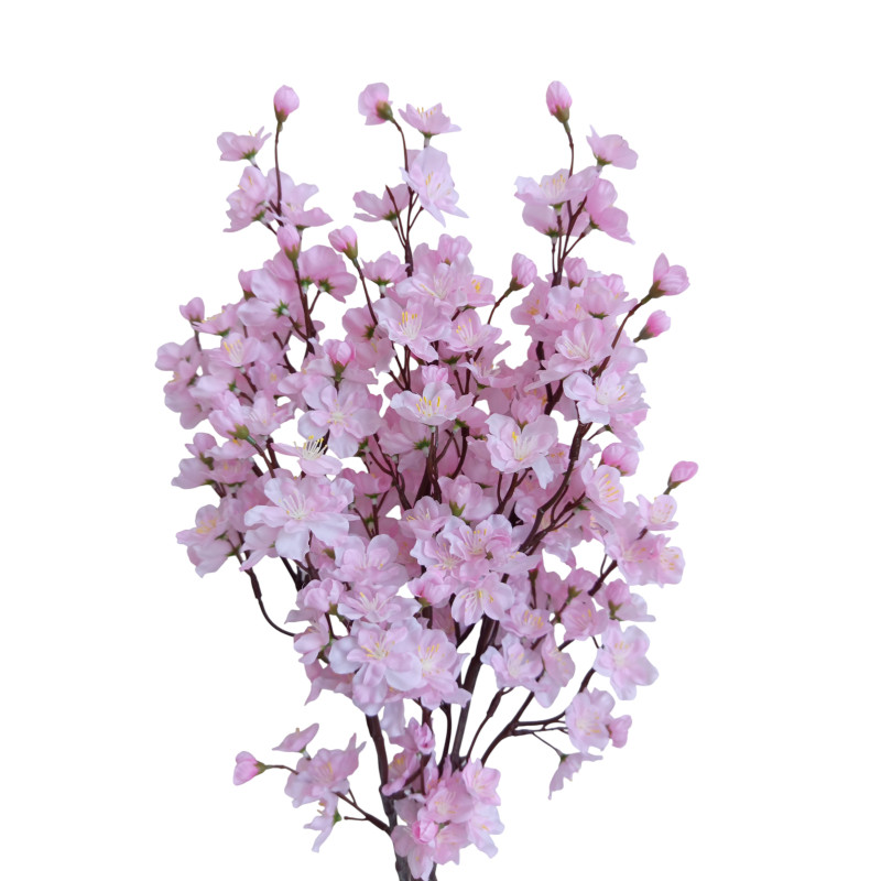 Kytice vázaná 3 ks třešňová větev 78 cm