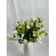 Kytice vázaná 3 ks sněženky 25 cm