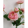 Kytice vázaná růžovo-bílá 66 cm