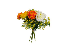 Jarní kytice ranunculus, 9+3 ks, v. 47 cm