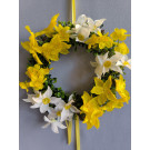 Věnec jarní narcis, 29 cm