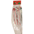 Vánoční zápich malé figurky 39 cm