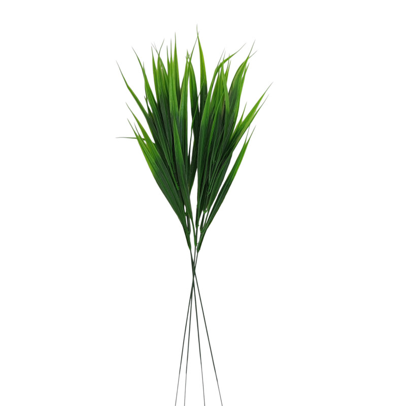 Tráva plast sytá zelená 61 cm