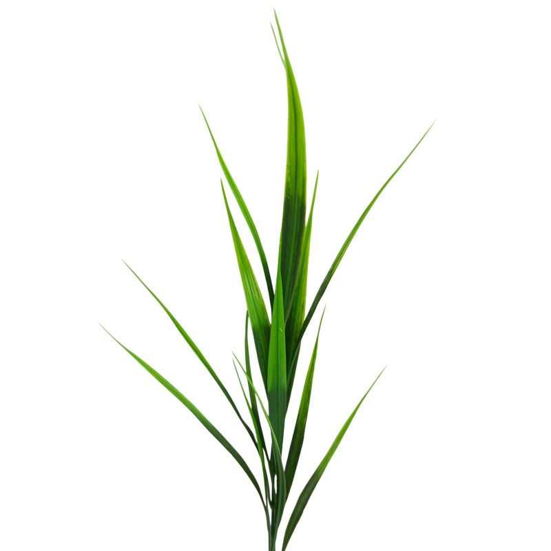 Tráva plast sytá zelená 61 cm