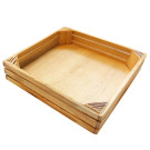 Dřevěná krabička / organizér 10x10 cm