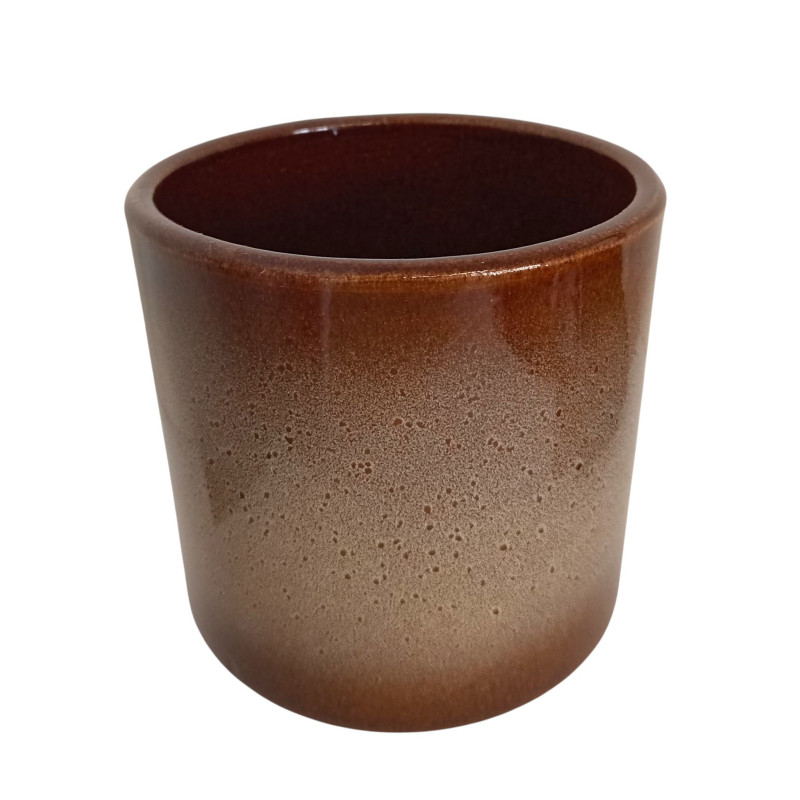 Obal hnědo-béžový Ø 19 cm