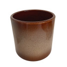 Obal hnědo-béžový Ø 19 cm