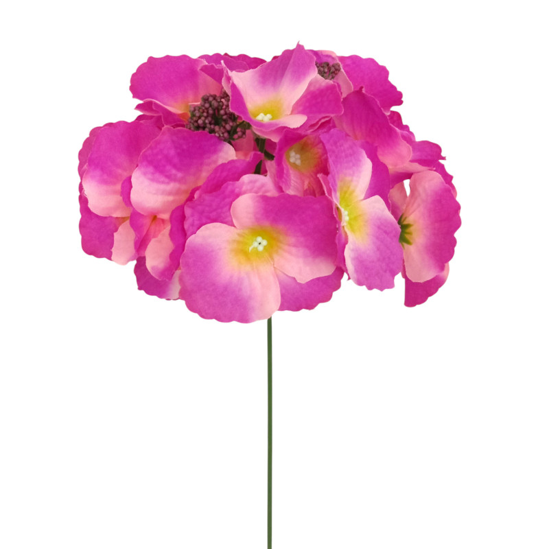 Hortenzie fialovo-růžová vazbová Ø 17 cm