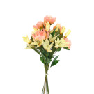 Kytice vázaná pivoňka tigerlily  68 cm