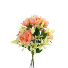 Kytice vázaná pivoňka tigerlily  68 cm