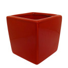 Obal keramický červený 8*8 cm