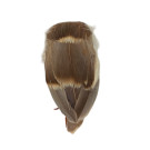 Sova s peřím na drátku sada 12 ks 11*5 cm