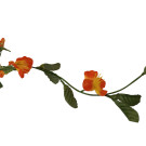 Girlanda Azalea s oranžovými květy 170 cm
