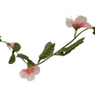 Girlanda Azalea se sv.růžovými květy 170 cm