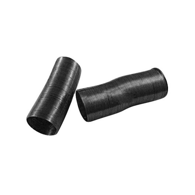 Paměťový pružný drát 70 otoček kovově černý  Ø 2,2 cm