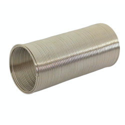 Paměťový pružný drát 70 otoček stříbrný  Ø 2,2 cm