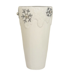 Obal vánoční keramický 16 cm