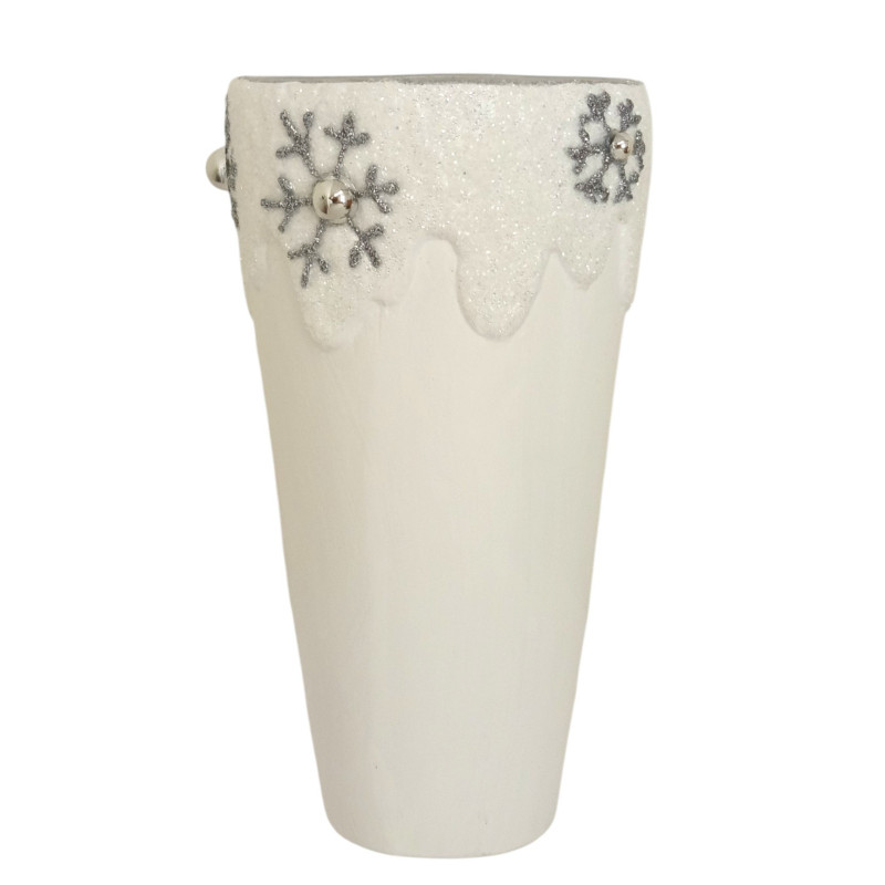 Obal vánoční keramický 16 cm