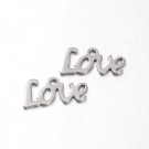Přívěsek Love 12x6mm nerez 10 ks