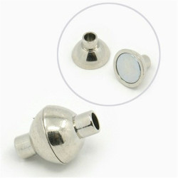 Magnetické zapínání 5 ks platinové 14*10 mm