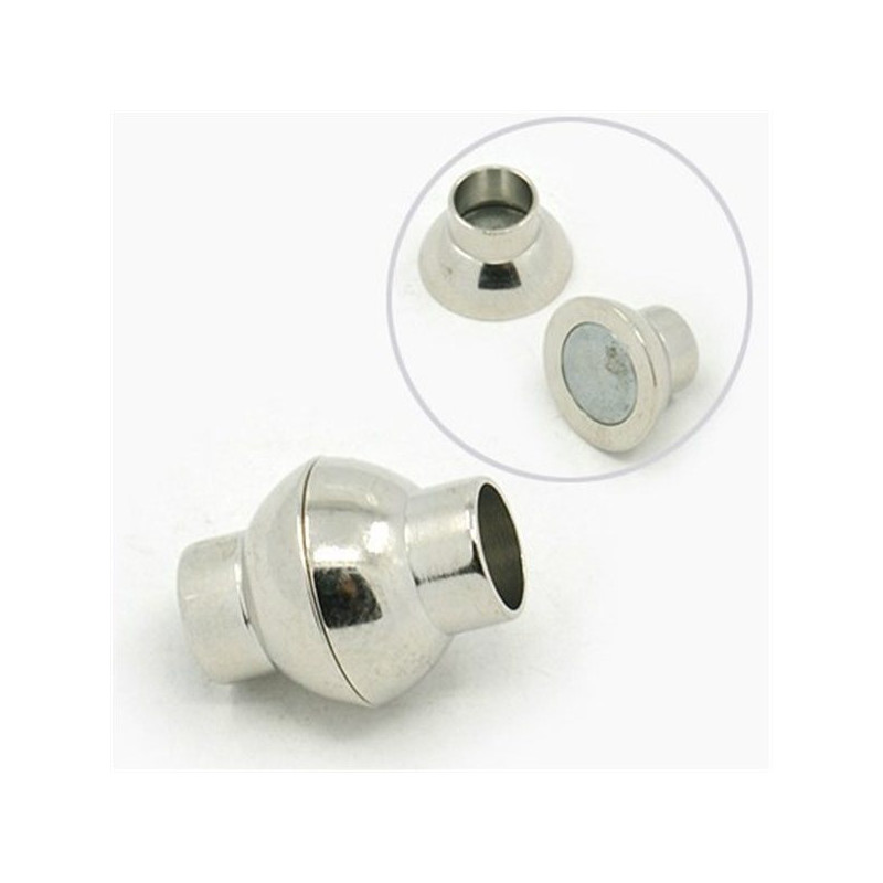 Magnetické zapínání 5 ks platinové 15*12 mm
