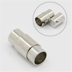 Magnetické zapínání 5 ks platinové 17*9 mm