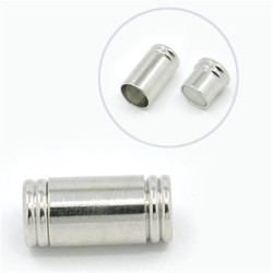 Magnetické zapínání 5 ks platinové 15*7 mm