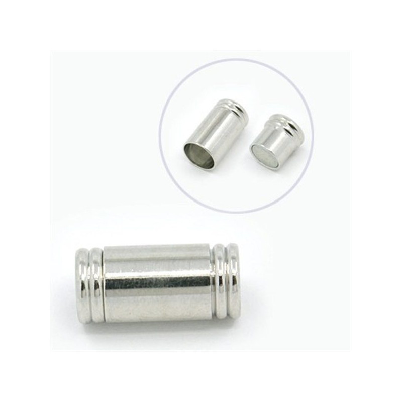 Magnetické zapínání 5 ks platinové 15*7 mm